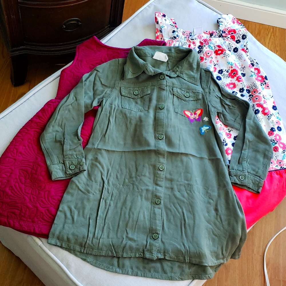 Three dress size 5T